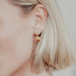 18k-Gold-Vermeil-Orb-Earrings-ToryLong-Tory-Long-Sculptural-Sphere-Ball-Bead-Drop-Minimal-Statement-Earrings
