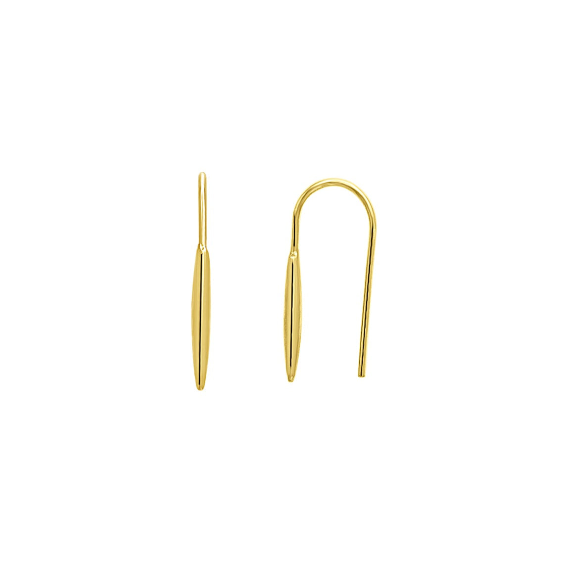 18k-Gold-Vermeil-Sleek-Earrings-Tory-Long-ToryLong-Stacking-Earrings-Drop-Sleek-Minimal-Refined-Everyday-Earrings