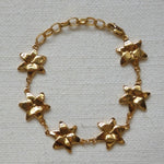 Squeeze-London-Rosella-Dream-Flower-Charm-Bracelet-Gold-Vermeil-Sterling-Silver
