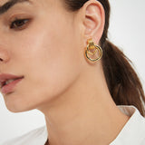 Statement Twisted Ear Studs