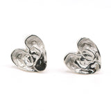 'A Good Listener' Medium Heart Earrings