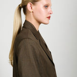 Ahinos Peridot Stud Earrings