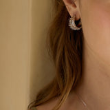 Ahinos Spike Earrings Silver