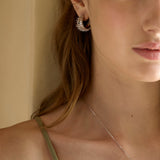 Ahinos Spike Earrings Silver