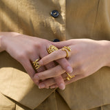 Okto Ring Gold