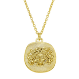 Medusa Necklace Gold