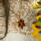 Forever Susan Necklace- Ruby