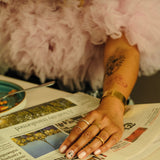 Crux Gold Wrist Cuff