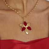 Forever Susan Necklace- Ruby