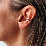 Crux Gold Mini Earrings