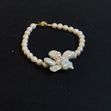 Classic Keshi Pearl Flower Bracelet №12