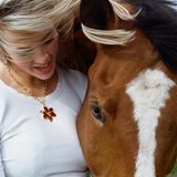 Forever Susan Necklace- Ruby