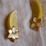 Cocktail Twins Earrings in French Vanilla