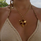 Forever Susan Necklace- Ruby