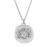 Medusa Necklace Silver