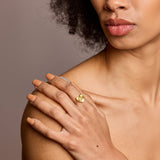 Apres-Youth-18-Carat-Gold-Plated-Small-Heart-A-Good-Listener-Ring-Textured