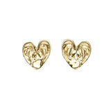 Apres-Youth-A-Good-Listener-18ct-Gold-Plated-Medium-Textured-Heart-Statement-Earrings-Stud