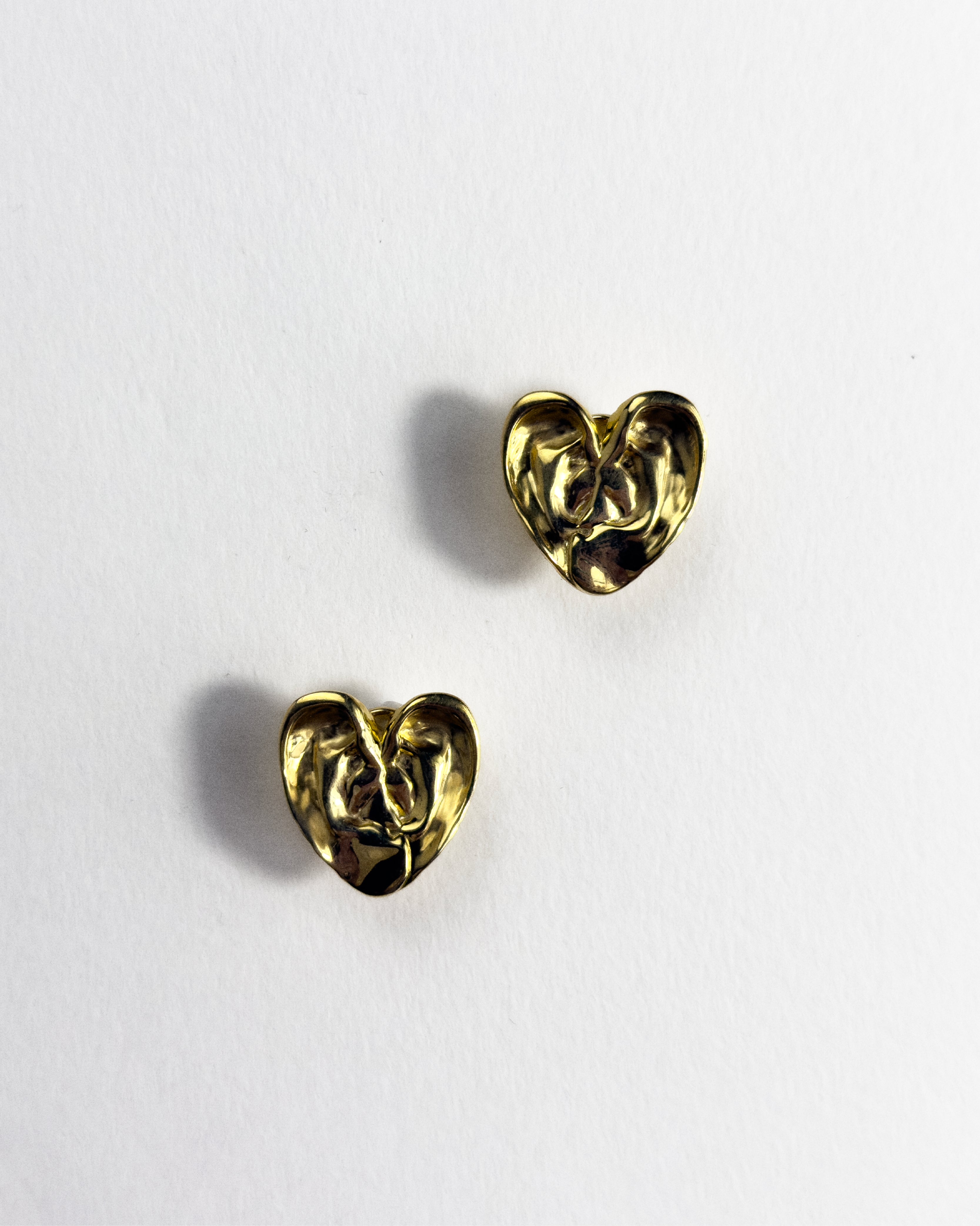 Apres-Youth-A-Good-Listener-Heart-Statement-Oversized-Statement-Stud-Earrings-Medium-Gold-Plated