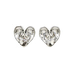 Apres-Youth-A-Good-Listener-Large-Heart-Sterling-Silver-Earrings