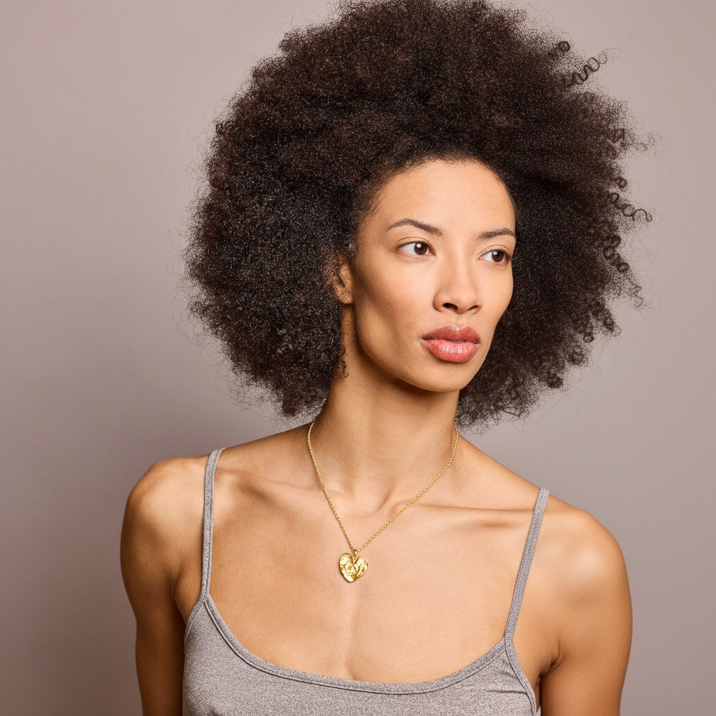 Apres-Youth-A-Good-Listener-Textured-Heart-Pendant-Medium-Necklace-18ct-Gold-Plated