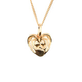 Apres-Youth-A-Good-Listener-Textured-Heart-Pendant-Small-Necklace-18ct-Gold-Plated
