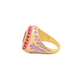 Apres-Youth-Firework-Statement-Ring-Pink-Amethyst-Ruby-Purple-Gold-Vermeil-Cocktail