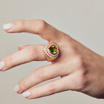 Apres-Youth-Pink-Green-Purple-Peridot-Enamel-Gold-Vermeil-Statement-Cocktail-Ring
