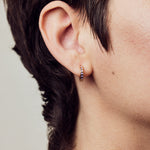 Apres-Youth-Spark-Enamel-Earrings-Orange-Gold-Vermeil-Huggie-Hoops