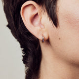 Apres-Youth-Spark-Enamel-Earrings-Orange-Gold-Vermeil-Huggie-Hoops