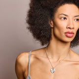 'A Good Listener' Medium Heart Necklace