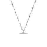 The Bar Necklace Silver