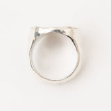 AREIA ROUND SIGNET RING