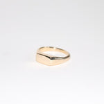 Blume-Jewellery-9-carat-9ct-Solid-Gold-Baguette-Signet-Ring-chunky-pinky-rectangle-classic-timeless-everday-staple-hanmade-uk-contemporary-cool-jewellery