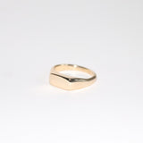 Blume-Jewellery-9-carat-9ct-Solid-Gold-Baguette-Signet-Ring-chunky-pinky-rectangle-classic-timeless-everday-staple-hanmade-uk-contemporary-cool-jewellery