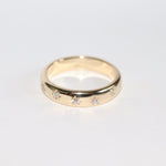 Blume-Jewellery-9-carat-9ct-Solid-Yellow-Gold-Star-Set-Lab-Diamond-Ring-Band-Wedding-Band-Stars-five-stones-cool-effortless-everyday-sparkle-modern-heirloom-keepskae-stacking-jewellery-handmade-uk