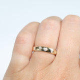 Blume-Jewellery-9-carat-9ct-Solid-Yellow-Gold-Star-Set-Lab-Diamond-Ring-Band-Wedding-Band-Stars-five-stones-cool-effortless-everyday-sparkle-modern-heirloom-keepskae-stacking-jewellery-handmade-uk