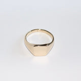 Blume-Jewellery-9-carat-9ct-solid-Gold-yellow-Sterling-Signet-Ring-Large-Soft-Rounded-Square-Face-Everyday-Timeless-Vintage-Inspired-Pinky-UK-Handmade-Classic