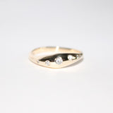 Blume-Jewellery-9-carat-9ct-solid-yellow-Gold-Diamond-Wave-Bombe-Ring-Chunky-Statement-Bold-Bubble-Curved-Thick-Band-Cool-Effortless-Timeless-Wedding-Band-Everyday-Lab-Handmade-UK