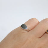 Blume-Jewellery-Blume-Mini-Sterling-Silver-Circular-Round-Pinky-Signet-Ring-Timeless-Classic-Everyday-Jewellery