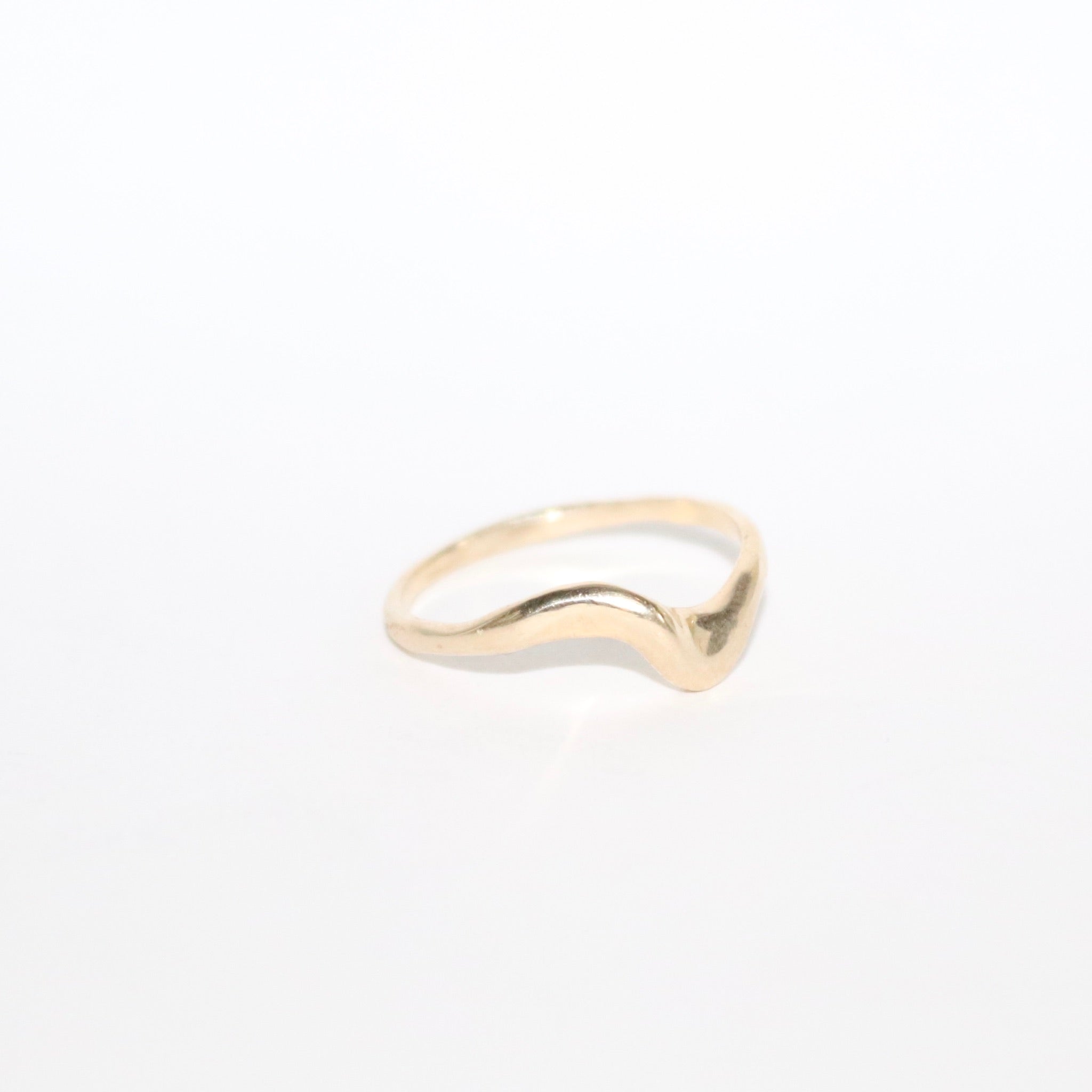 Blume-Jewellery-Gold-Arch-Band-9ct-Carat-9-Solid-Gold-CurveCurved-Wave-Wavey-Band-Ring-Stacking-Essential-Cool-Handmade-Everyday-Timeless-Design