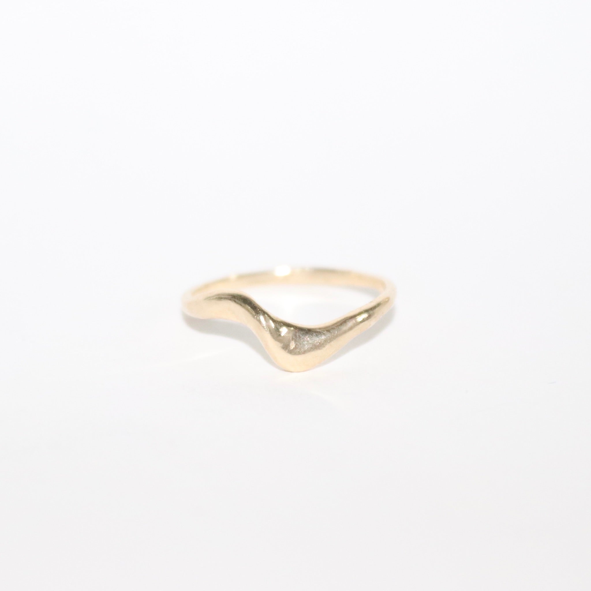Blume-Jewellery-Gold-Arch-Band-9ct-Carat-9-Solid-Gold-CurveCurved-Wave-Wavey-Band-Ring-Stacking-Essential-Cool-Handmade-Everyday-Timeless-Design