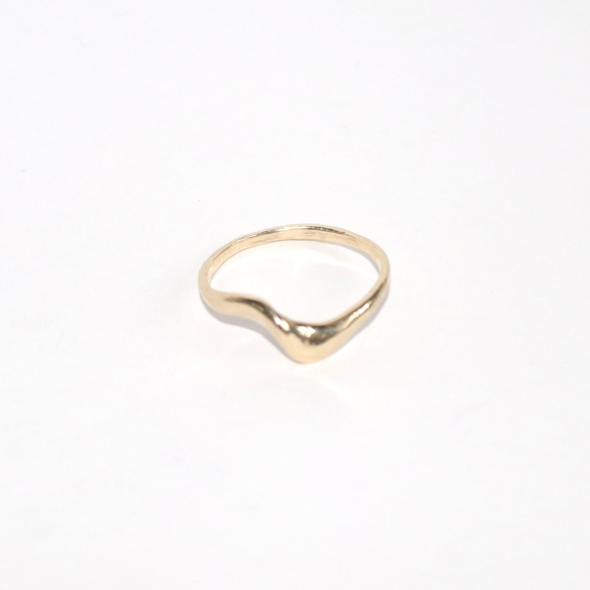 Blume-Jewellery-Gold-Arch-Band-9ct-Carat-9-Solid-Gold-CurveCurved-Wave-Wavey-Band-Ring-Stacking-Essential-Cool-Handmade-Everyday-Timeless-Design