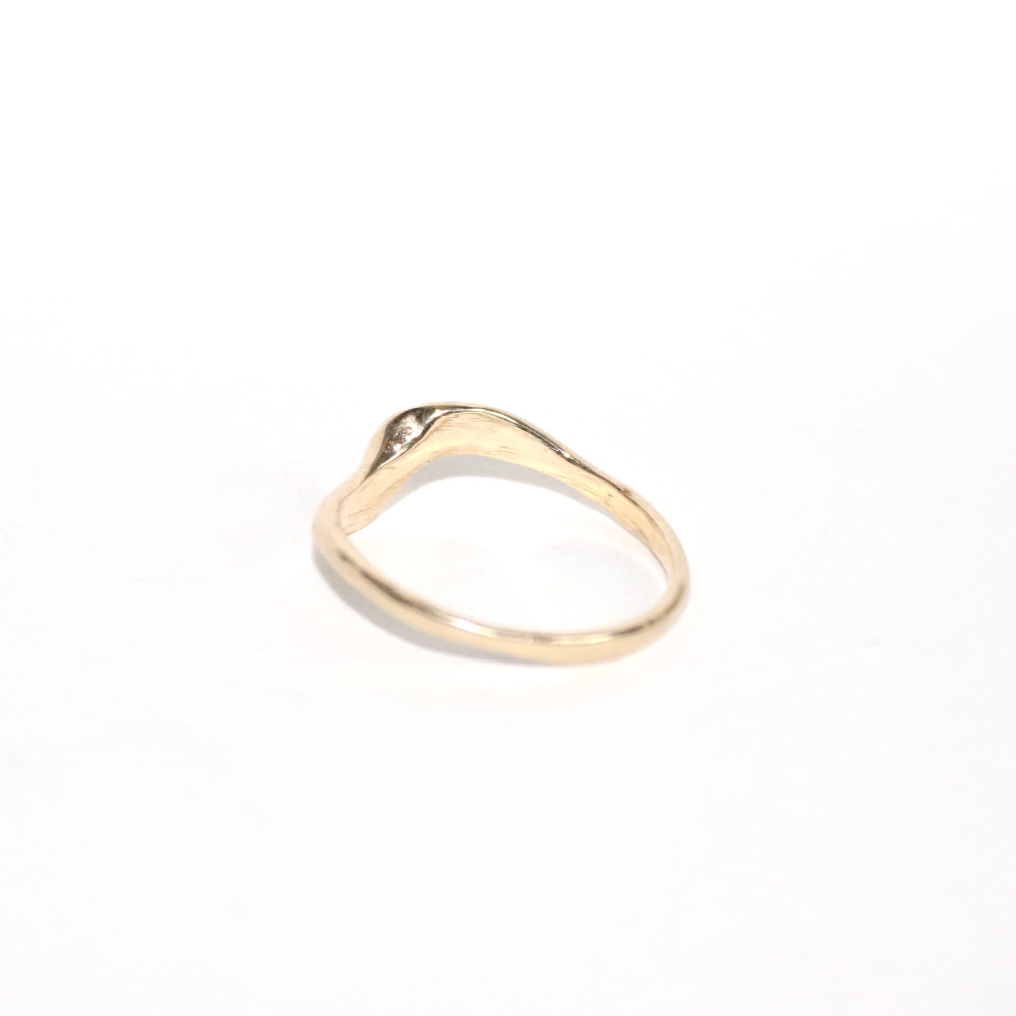 Blume-Jewellery-Gold-Arch-Band-9ct-Carat-9-Solid-Gold-CurveCurved-Wave-Wavey-Band-Ring-Stacking-Essential-Cool-Handmade-Everyday-Timeless-Design