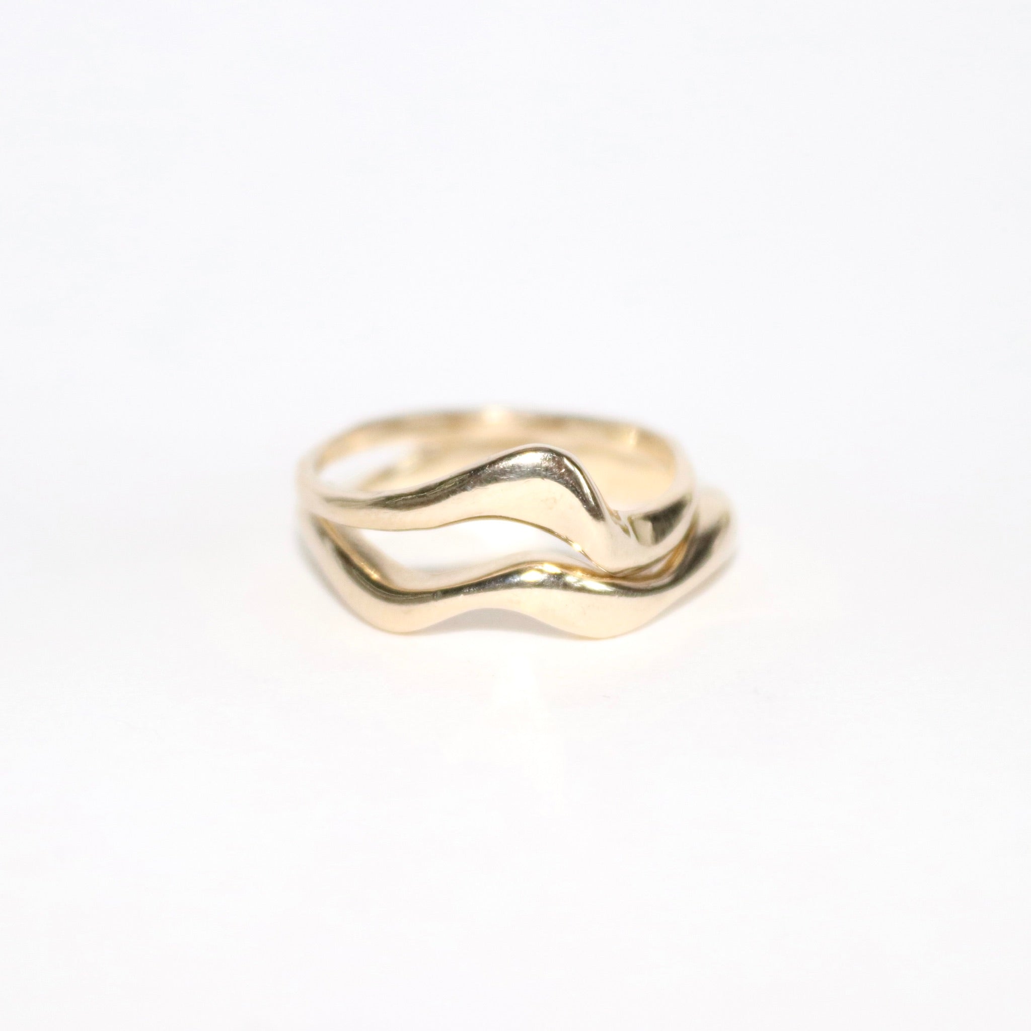Blume-Jewellery-Gold-Arch-Band-9ct-Carat-9-Solid-Gold-CurveCurved-Wave-Wavey-Band-Ring-Stacking-Essential-Cool-Handmade-Everyday-Timeless-Design