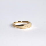 Blume-Jewellery-Gold-Sunset-Signet-Ring-9ct-9-Carat-solid-pinky-ring-everyday-sun-motif-cool-timeless-handmade-stacking-jewellery