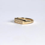 Blume-Jewellery-Gold-Sunset-Signet-Ring-9ct-9-Carat-solid-pinky-ring-everyday-sun-motif-cool-timeless-handmade-stacking-jewellery