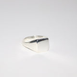 Blume-Jewellery-Silver-Sterling-Signet-Ring-Soft-Square-Rounded-Edge-Chunky-Statement-Pinky-Ring-Vintage-Classic-Timeless-Jewellery-Gift-Modern-Heirloom-Sterling-Silver-Handmade-UK