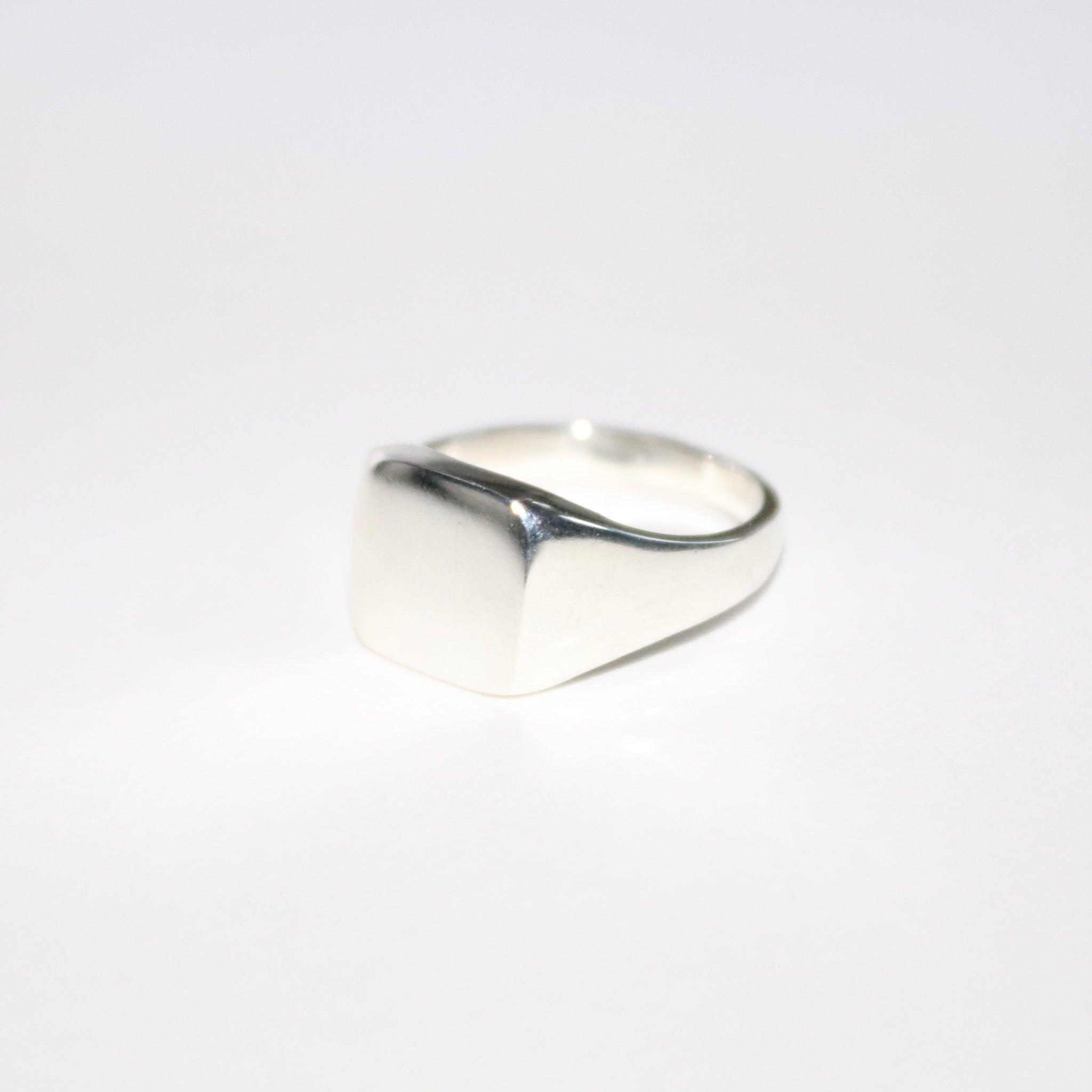 Blume-Jewellery-Silver-Sterling-Signet-Ring-Soft-Square-Rounded-Edge-Chunky-Statement-Pinky-Ring-Vintage-Classic-Timeless-Jewellery-Gift-Modern-Heirloom-Sterling-Silver-Handmade-UK