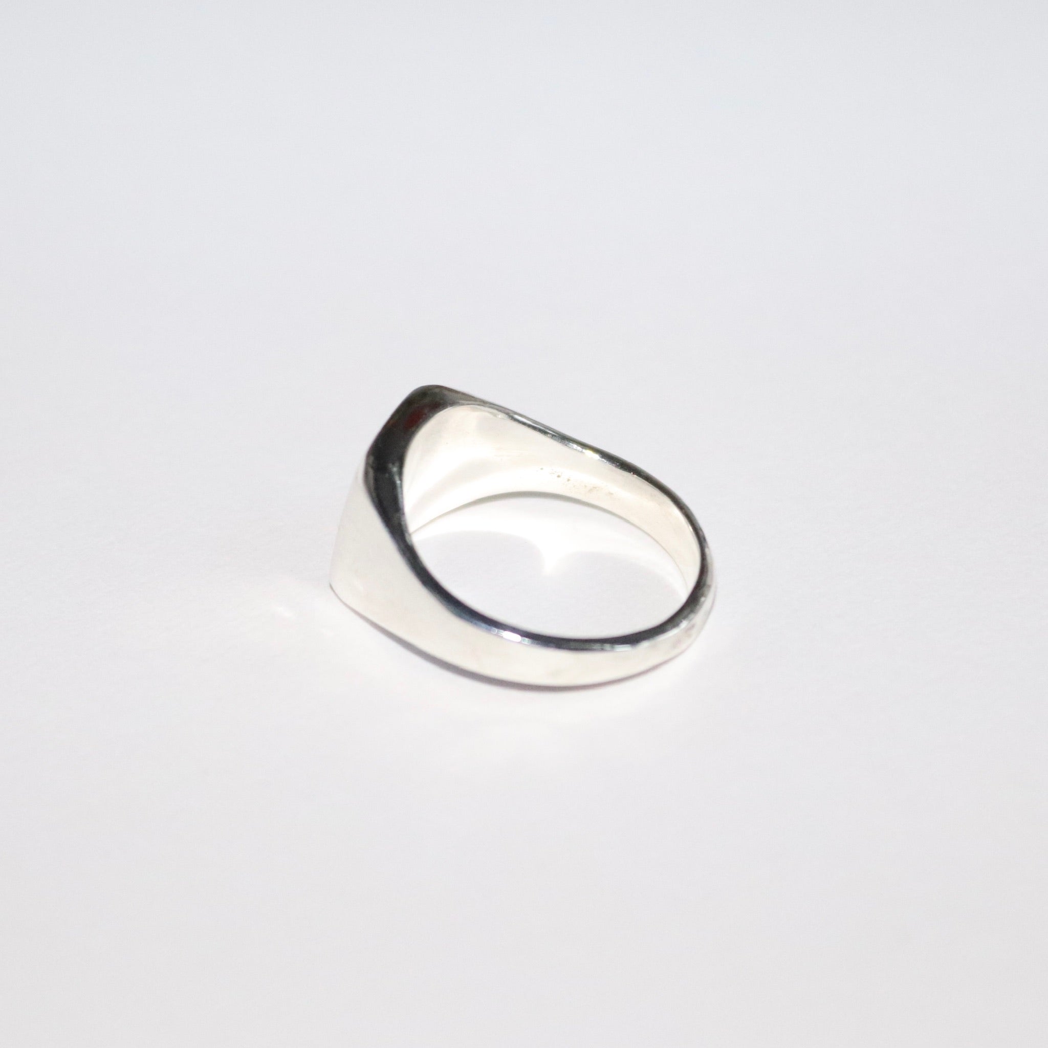 Blume-Jewellery-Silver-Sterling-Signet-Ring-Soft-Square-Rounded-Edge-Chunky-Statement-Pinky-Ring-Vintage-Classic-Timeless-Jewellery-Gift-Modern-Heriloom-Sterling-Silver-Handmade-UK