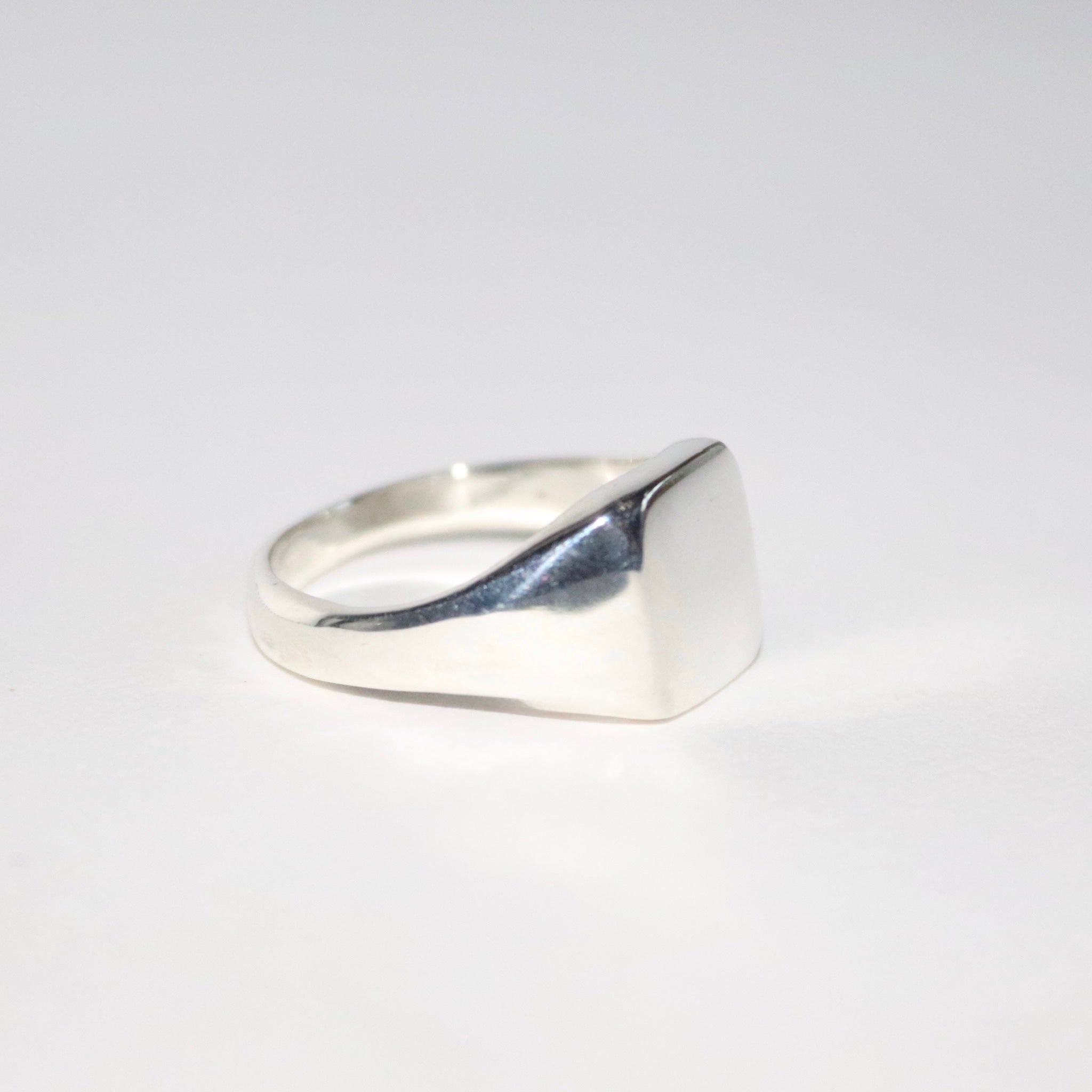 Blume-Jewellery-Silver-Sterling-Signet-Ring-Soft-Square-Rounded-Edge-Chunky-Statement-Pinky-Ring-Vintage-Classic-Timeless-Jewellery-Gift-Modern-Heirloom-Sterling-Silver-Handmade-UK